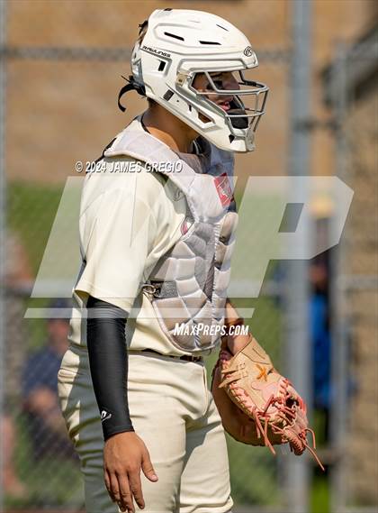 Thumbnail 3 in Laurel @ Serra Catholic (WPIAL 2A Semifinal) photogallery.