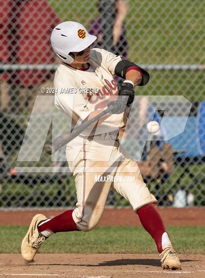 Thumbnail 3 in Laurel @ Serra Catholic (WPIAL 2A Semifinal) photogallery.