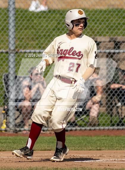 Thumbnail 1 in Laurel @ Serra Catholic (WPIAL 2A Semifinal) photogallery.