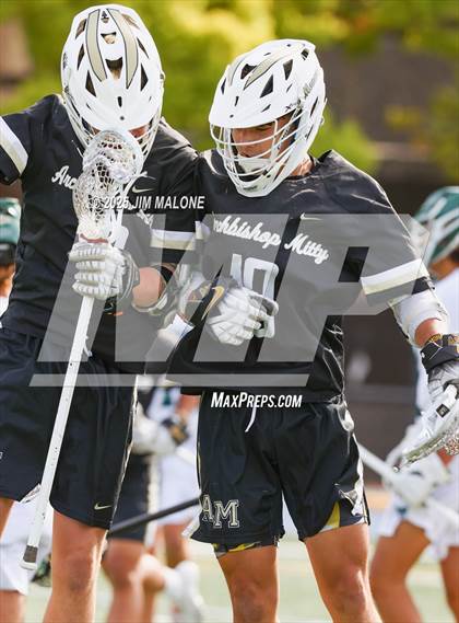 Thumbnail 1 in Archbishop Mitty vs. Palo Alto (CIFCCS D2 Final) photogallery.