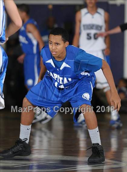 Thumbnail 3 in Capital Christian vs. Analy (St. Hope Classic) photogallery.