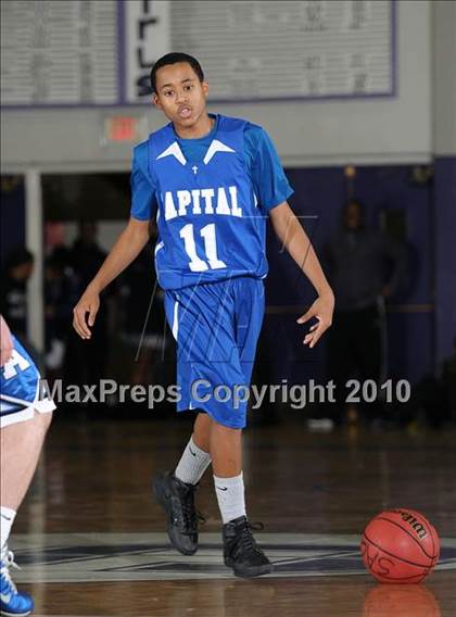 Thumbnail 2 in Capital Christian vs. Analy (St. Hope Classic) photogallery.