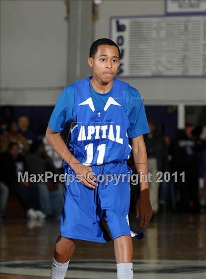 Thumbnail 2 in Capital Christian vs. Analy (St. Hope Classic) photogallery.