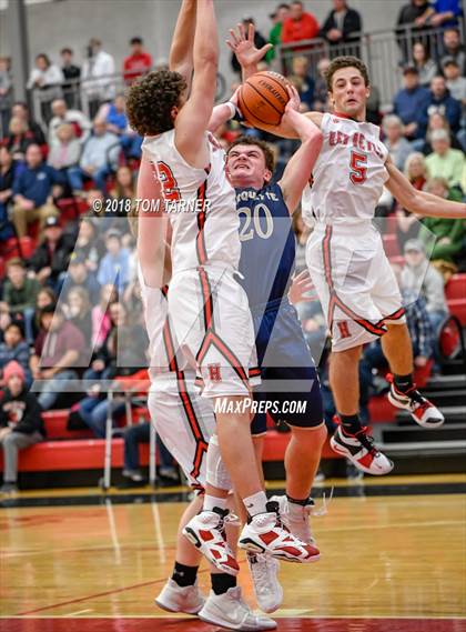 Thumbnail 1 in Marquette vs Hall (Colmone Classic) photogallery.