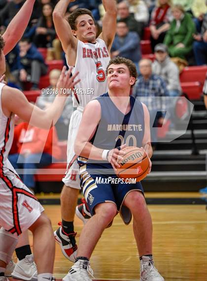 Thumbnail 2 in Marquette vs Hall (Colmone Classic) photogallery.