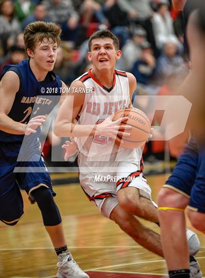 Thumbnail 1 in Marquette vs Hall (Colmone Classic) photogallery.