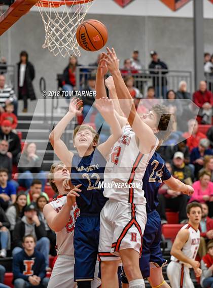 Thumbnail 1 in Marquette vs Hall (Colmone Classic) photogallery.