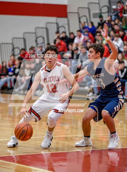 Thumbnail 3 in Marquette vs Hall (Colmone Classic) photogallery.