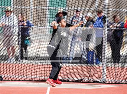 Thumbnail 3 in CIF NCS Track & Field Meet of Champions (Girls Discus Finals) photogallery.