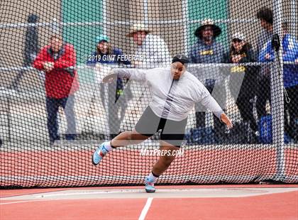 Thumbnail 2 in CIF NCS Track & Field Meet of Champions (Girls Discus Finals) photogallery.