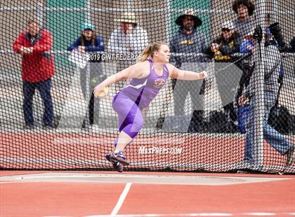Thumbnail 3 in CIF NCS Track & Field Meet of Champions (Girls Discus Finals) photogallery.