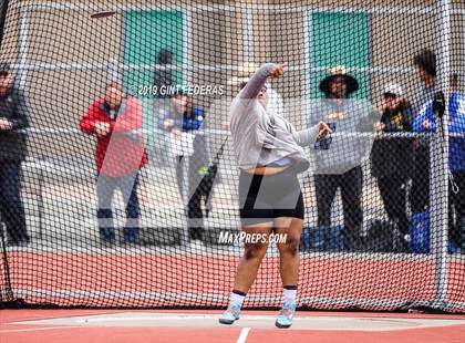 Thumbnail 2 in CIF NCS Track & Field Meet of Champions (Girls Discus Finals) photogallery.