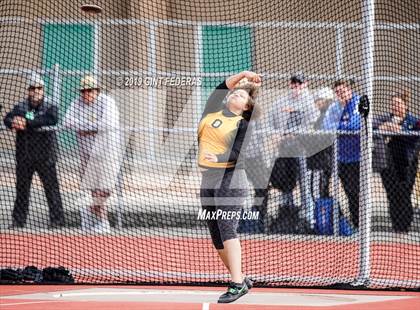 Thumbnail 3 in CIF NCS Track & Field Meet of Champions (Girls Discus Finals) photogallery.