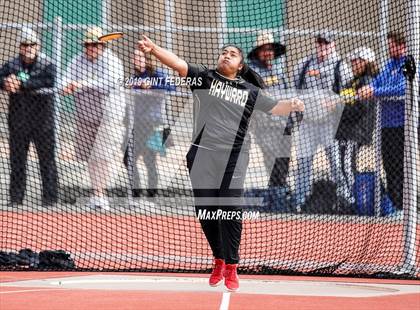 Thumbnail 2 in CIF NCS Track & Field Meet of Champions (Girls Discus Finals) photogallery.