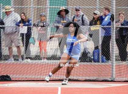 Thumbnail 1 in CIF NCS Track & Field Meet of Champions (Girls Discus Finals) photogallery.