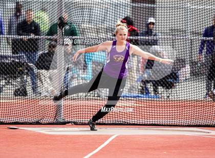 Thumbnail 3 in CIF NCS Track & Field Meet of Champions (Girls Discus Finals) photogallery.