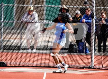 Thumbnail 1 in CIF NCS Track & Field Meet of Champions (Girls Discus Finals) photogallery.