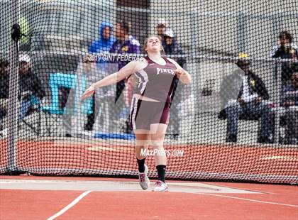 Thumbnail 2 in CIF NCS Track & Field Meet of Champions (Girls Discus Finals) photogallery.