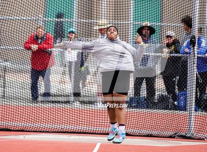 Thumbnail 1 in CIF NCS Track & Field Meet of Champions (Girls Discus Finals) photogallery.