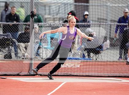 Thumbnail 1 in CIF NCS Track & Field Meet of Champions (Girls Discus Finals) photogallery.