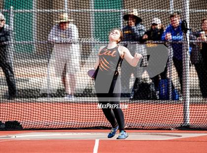Thumbnail 2 in CIF NCS Track & Field Meet of Champions (Girls Discus Finals) photogallery.