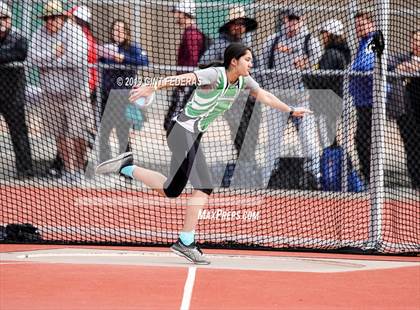 Thumbnail 2 in CIF NCS Track & Field Meet of Champions (Girls Discus Finals) photogallery.