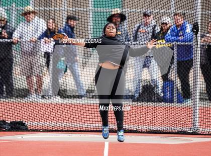 Thumbnail 1 in CIF NCS Track & Field Meet of Champions (Girls Discus Finals) photogallery.