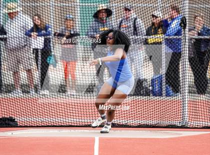 Thumbnail 3 in CIF NCS Track & Field Meet of Champions (Girls Discus Finals) photogallery.