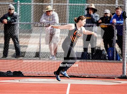 Thumbnail 1 in CIF NCS Track & Field Meet of Champions (Girls Discus Finals) photogallery.