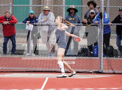 Thumbnail 2 in CIF NCS Track & Field Meet of Champions (Girls Discus Finals) photogallery.