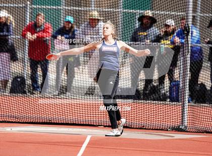 Thumbnail 3 in CIF NCS Track & Field Meet of Champions (Girls Discus Finals) photogallery.