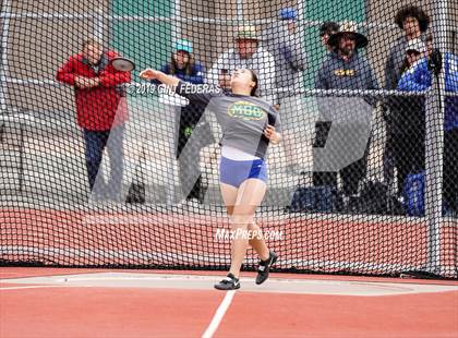 Thumbnail 3 in CIF NCS Track & Field Meet of Champions (Girls Discus Finals) photogallery.