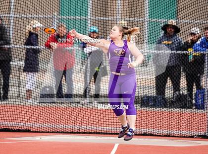 Thumbnail 1 in CIF NCS Track & Field Meet of Champions (Girls Discus Finals) photogallery.