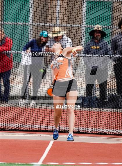 Thumbnail 3 in CIF NCS Track & Field Meet of Champions (Girls Discus Finals) photogallery.