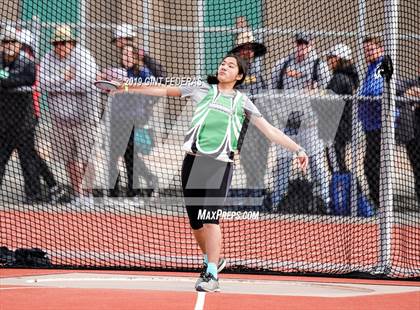 Thumbnail 3 in CIF NCS Track & Field Meet of Champions (Girls Discus Finals) photogallery.