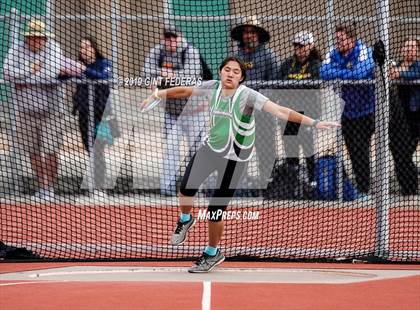 Thumbnail 1 in CIF NCS Track & Field Meet of Champions (Girls Discus Finals) photogallery.