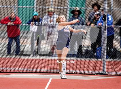 Thumbnail 2 in CIF NCS Track & Field Meet of Champions (Girls Discus Finals) photogallery.