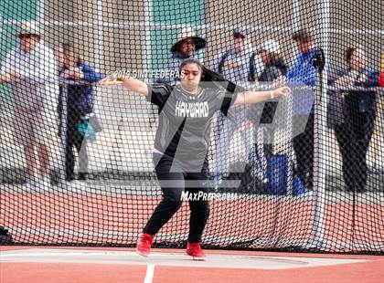 Thumbnail 2 in CIF NCS Track & Field Meet of Champions (Girls Discus Finals) photogallery.