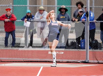 Thumbnail 1 in CIF NCS Track & Field Meet of Champions (Girls Discus Finals) photogallery.