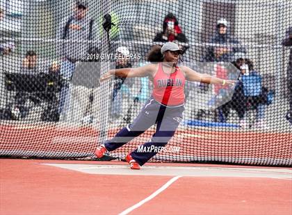 Thumbnail 3 in CIF NCS Track & Field Meet of Champions (Girls Discus Finals) photogallery.