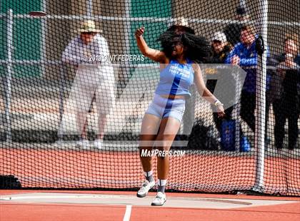 Thumbnail 2 in CIF NCS Track & Field Meet of Champions (Girls Discus Finals) photogallery.