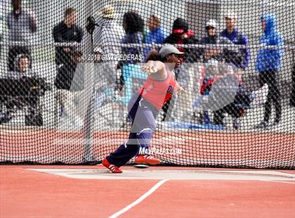 Thumbnail 2 in CIF NCS Track & Field Meet of Champions (Girls Discus Finals) photogallery.