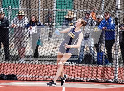 Thumbnail 1 in CIF NCS Track & Field Meet of Champions (Girls Discus Finals) photogallery.