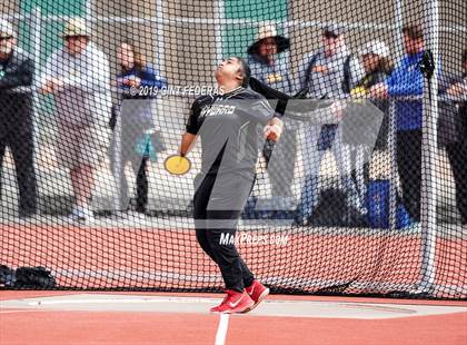 Thumbnail 1 in CIF NCS Track & Field Meet of Champions (Girls Discus Finals) photogallery.