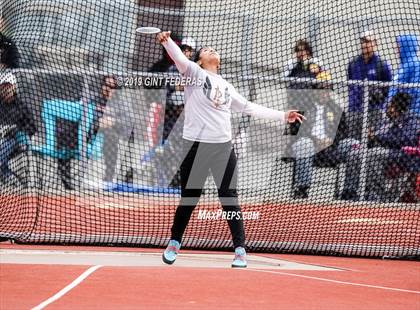 Thumbnail 1 in CIF NCS Track & Field Meet of Champions (Girls Discus Finals) photogallery.