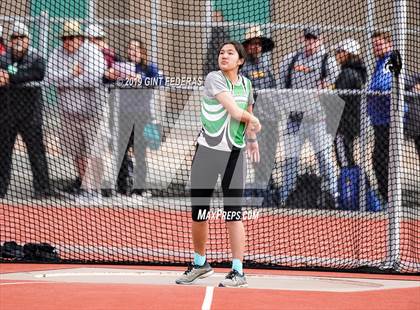 Thumbnail 1 in CIF NCS Track & Field Meet of Champions (Girls Discus Finals) photogallery.