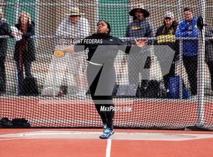 Thumbnail 3 in CIF NCS Track & Field Meet of Champions (Girls Discus Finals) photogallery.