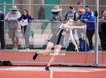 Thumbnail 3 in CIF NCS Track & Field Meet of Champions (Girls Discus Finals) photogallery.