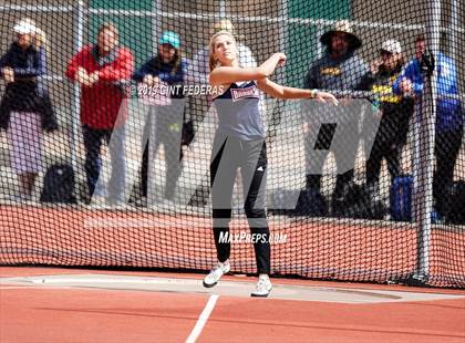 Thumbnail 1 in CIF NCS Track & Field Meet of Champions (Girls Discus Finals) photogallery.