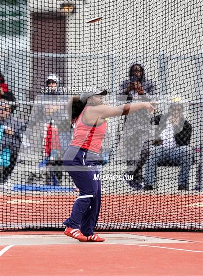 Thumbnail 1 in CIF NCS Track & Field Meet of Champions (Girls Discus Finals) photogallery.